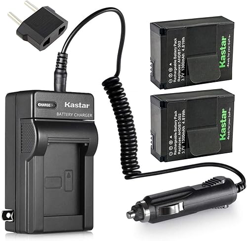 Miniatura 6 de Kastar GOPRO3 Batería (paquete de 3) y kit de cargador para GoPro HD HERO3, HERO3+, AHDBT-302 funciona con GoPro AHDBT-201, AHDBT-301, AHDBT-302