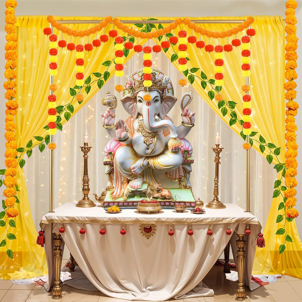 Balloon Arch Stand - Gold Backdrop Decoration -2