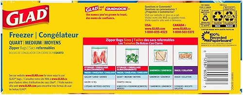 Miniatura 10 de Bolsa Glad para almacenamiento de alimentos