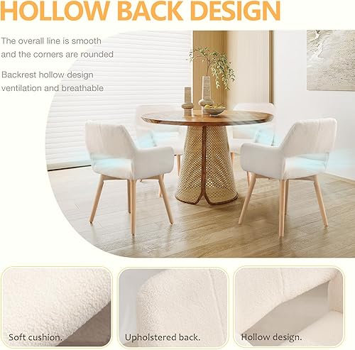 Miniatura 6 de Juego de 4, 2 y 6 sillas modernas, cómodas, decorativas, tapizadas en tela para cocina, comedor, sala, dormitorios, sala de espera, de escritorio