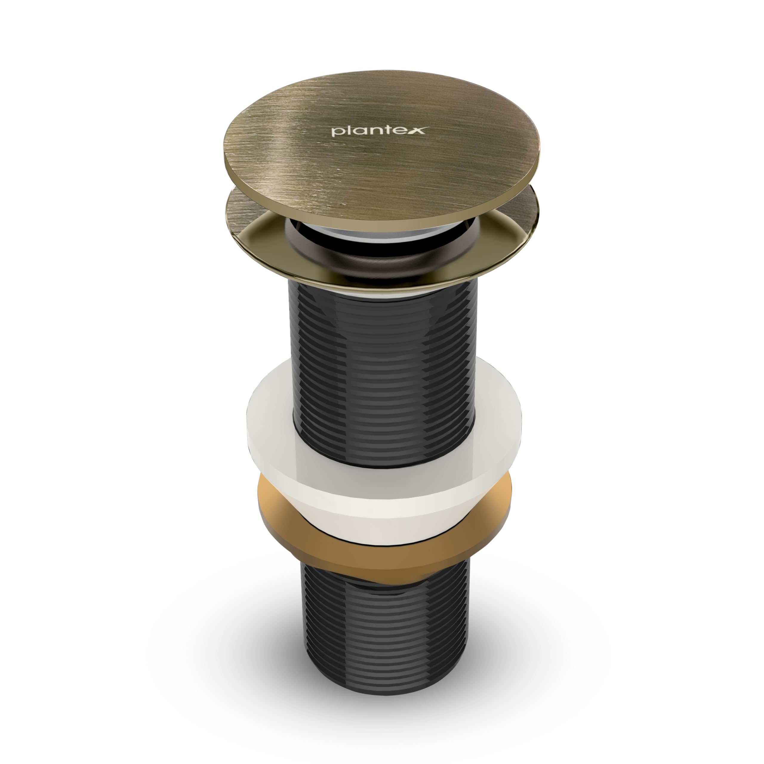 Plantex Pure Brass Waste Coupling/5 inch Drain Outlet System Full Thread Pop up Waste Coupling for Wash Basin - Pack of 1 (Glossy Gold) (B0D83XLKGS) Amazon Price History, Amazon Price Tracker