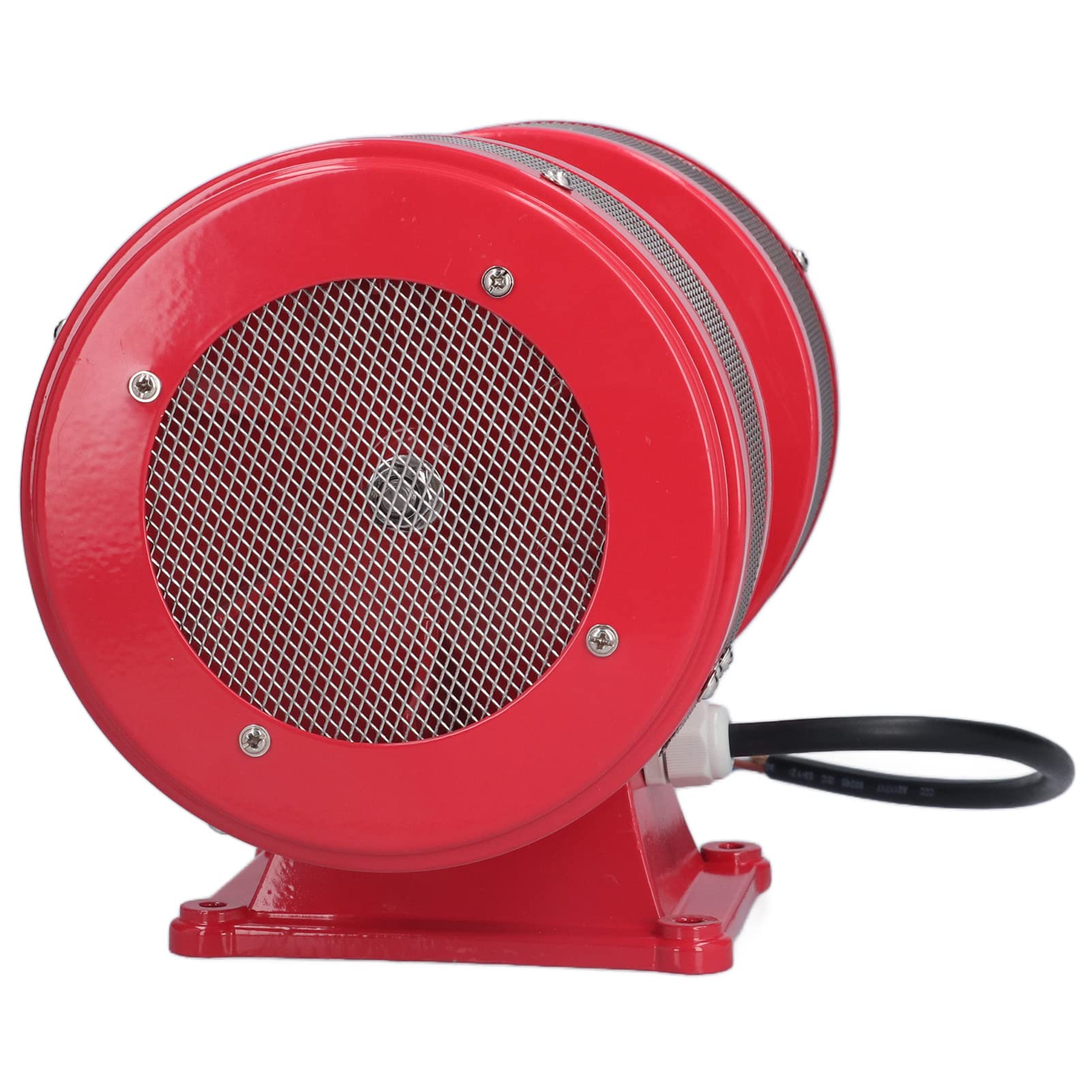 Jectse MS-590 Alarma de Motor, 135dB AC 220V Motor Industrial Alarma Campana de Alarma Sonido Zumbador Sirena, Fuerte Alarma/Sirena Impulsada por Motor Eléctrico Industrial