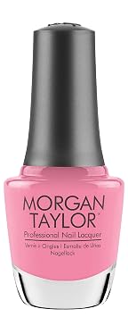 Morgan Taylor Pure Beauty Collection Lacquer Nail Polish Bed Of Petal, 15mL
