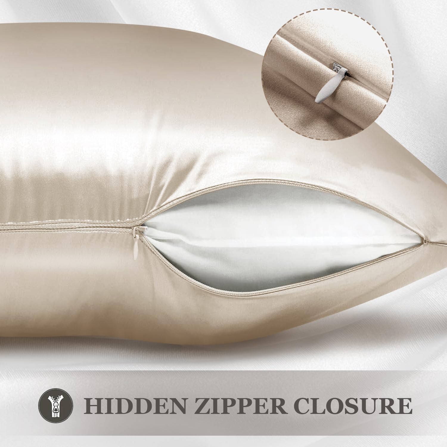 Amazon｜Adubor シルク100%枕カバー - マルベリーシルクピロー