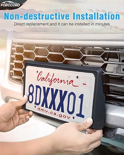 Miniatura 4 de Ajuste personalizado para soporte de matrícula Dodge RAM 1500 Pickup 2013 2014 2015 2016 2017 2018RAM 1500 Classic 2019 2020 repuesto 68141642AA
