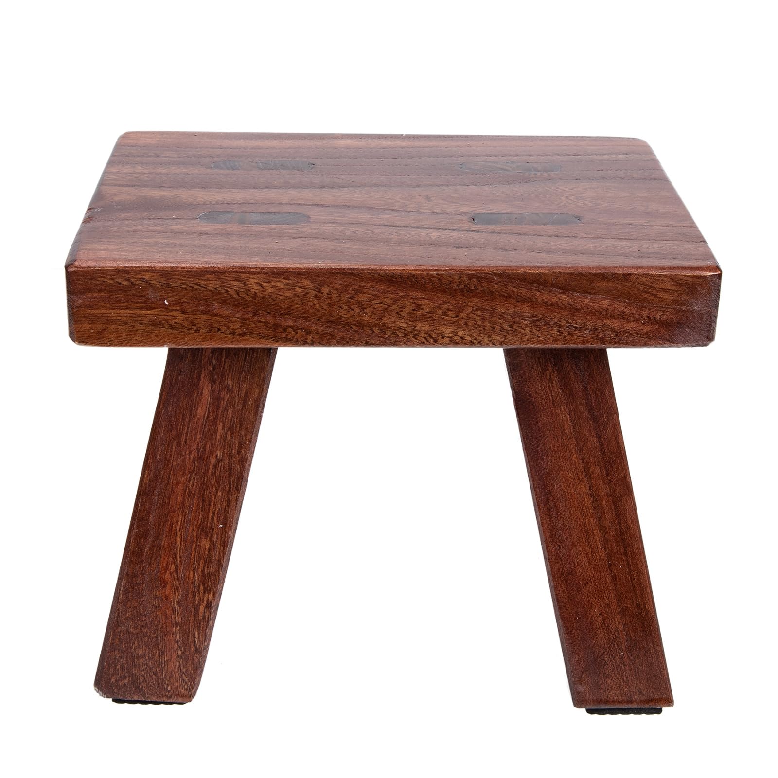 Tabouret rehaussant hauteur garçon filles bois massif portable domestique