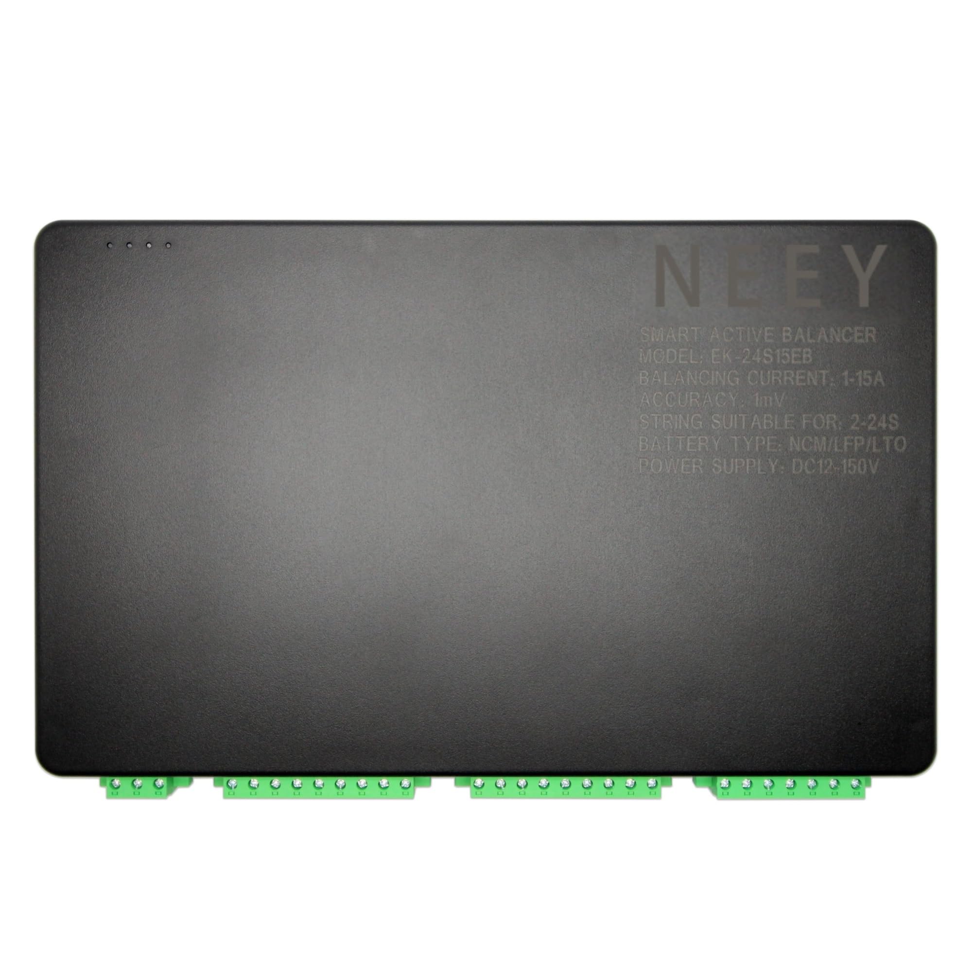 ZIPCOM battery equaliser 15A Smart Active Balancer Balancing Accuracy 1MV 12V 24V 36V 48V 72V Lifepo4 Battery Balance Board Electric Bicycle, NEEY-24S15A