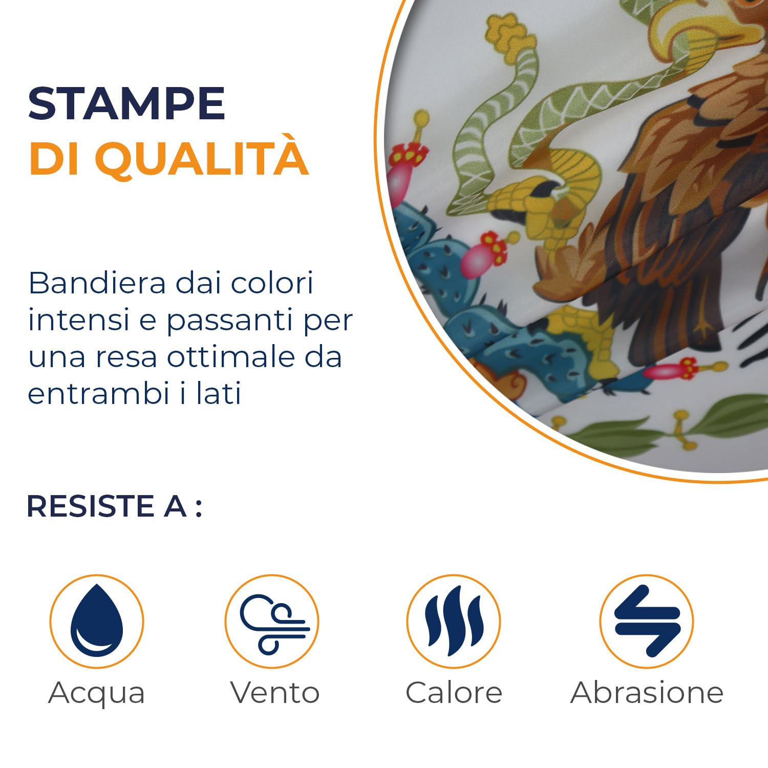 AZ FLAG Bandiera Messico 150 x 90 cm - Bandiera Messicana 90 x 150 cm