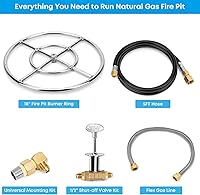 Vista 3 de Kit de instalación de anillo para fogatas, de Stanbroil