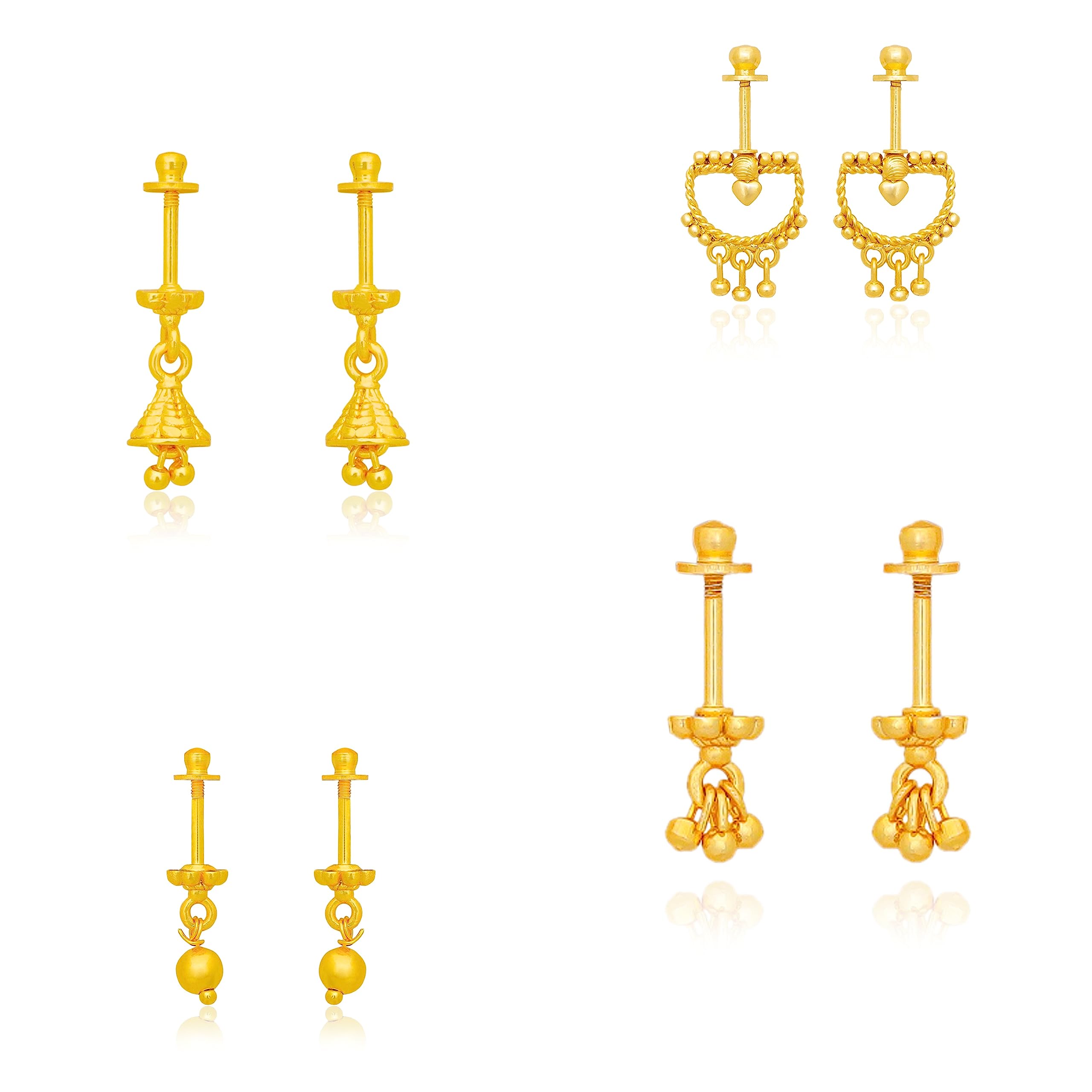 Traditional Gold Platted Maharashtiran Bugadi Earrings ERG2077,2078,1928,1815 (B0CB1M818Z) Amazon Price History, Amazon Price Tracker