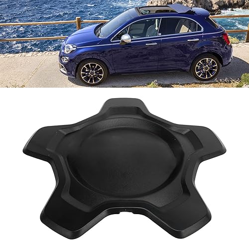 Miniatura 5 de Cubo de rueda central de automóvil, centro de rueda de repuesto para 500X 334 2014 a 2023, cubo fuerte a prueba de sellado (negro brillante)