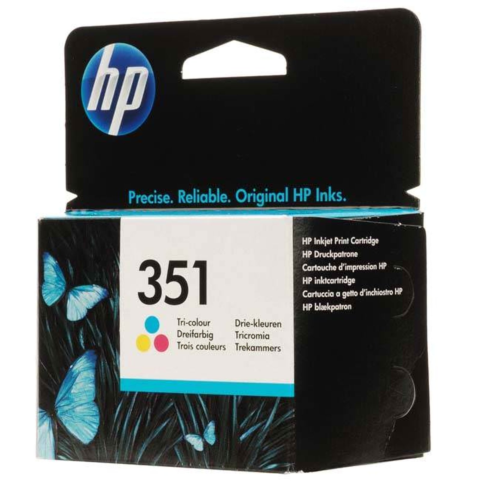 HP 351 Cartouche d'encre Trois Couleurs Authentique
