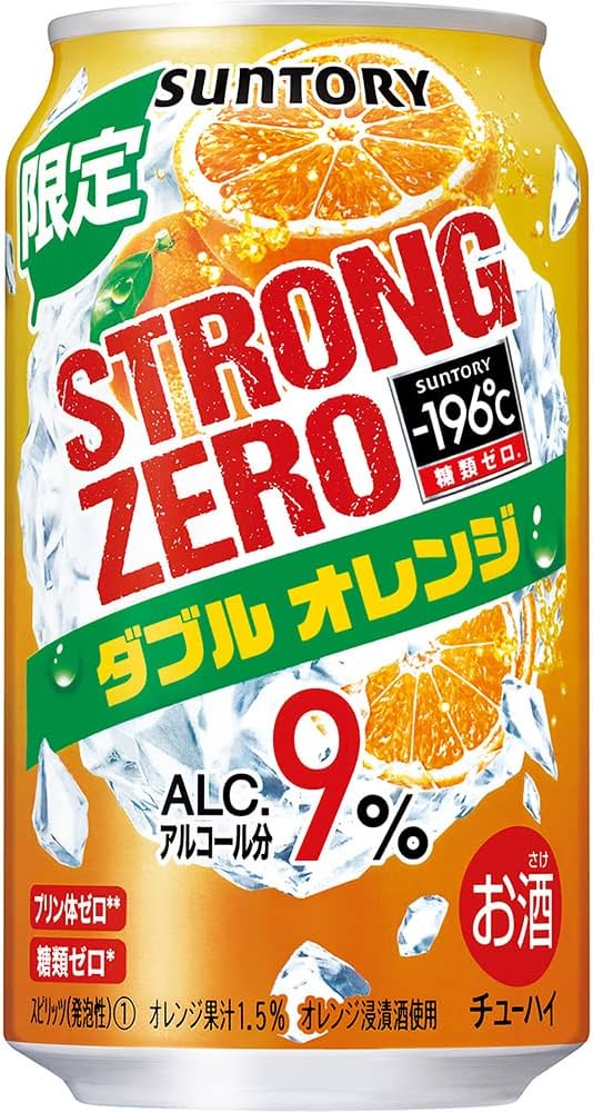 Amazon.co.jp: サントリー-196℃ ストロングゼロ ダブルオレンジ