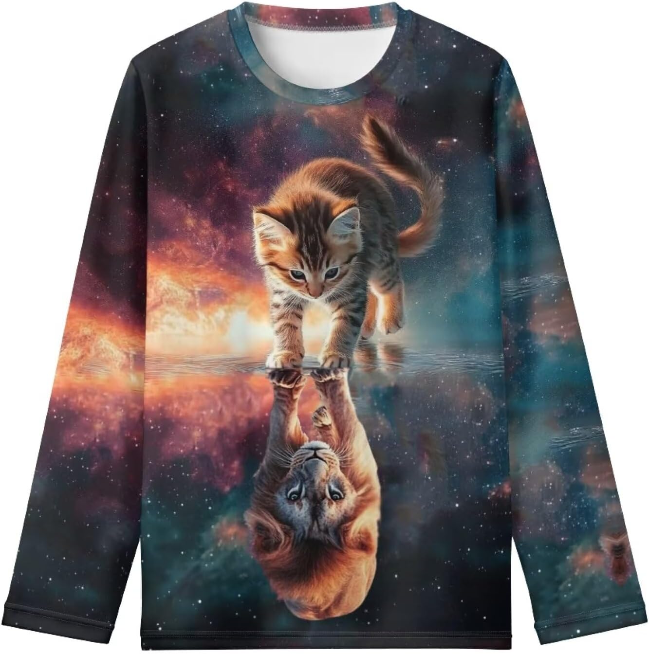 Long Sleeve Crew Neck T Shirt for Boys 3-16Y Tee Tops Casual Shirt Athletic T-Shirt Fall Clothes