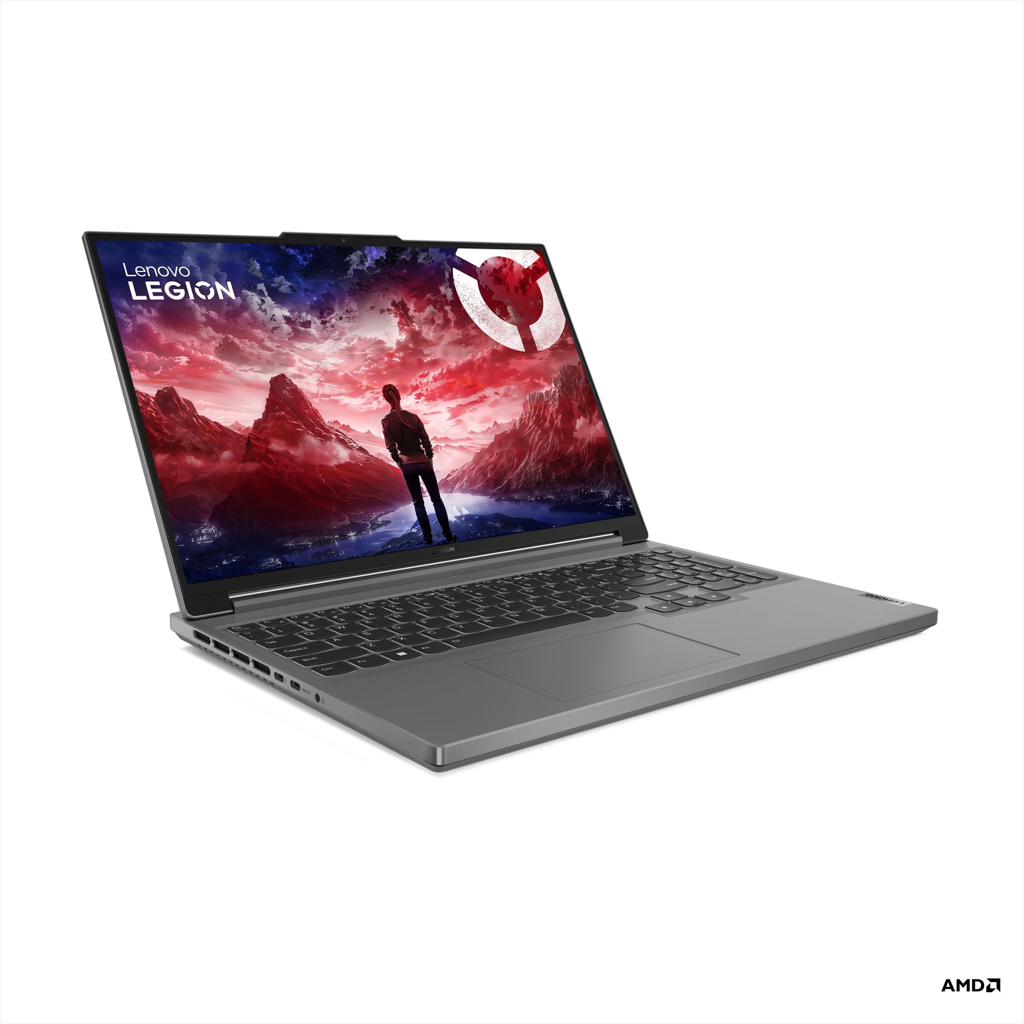 Lenovo Legion Slim 5 16ARP9 - Ordinateur Portable Gaming 16'' WQXGA 165Hz (AMD Ryzen 7 7435HS, RAM 16Go, SSD 512Go, NVIDIA RTX 4060 8Go, Windows 11 Home) Clavier rétroéclairé AZERTY - Gris