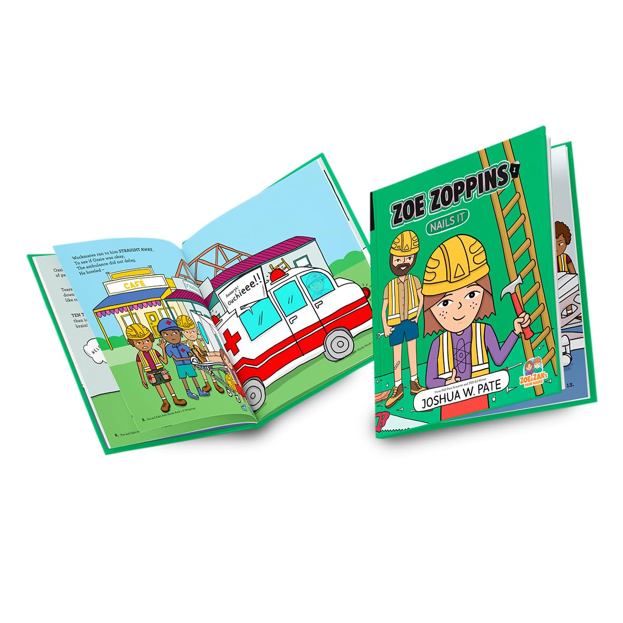 Zoe & Zak's Pain Hacks: Pain Education Books for Kids (Books 1-5)      Hardcover – January 1, 2023