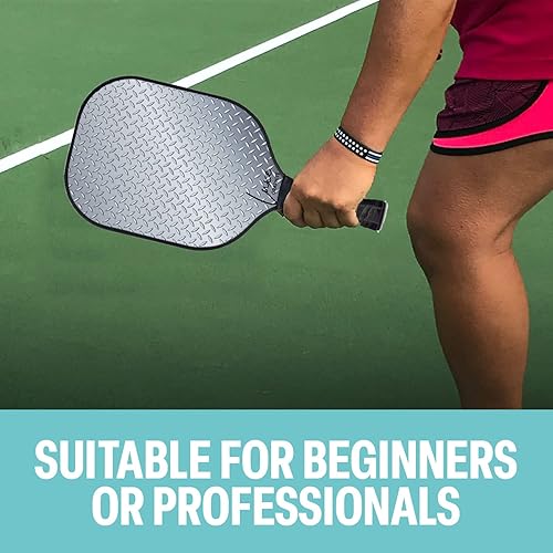 Miniatura 7 de Palms-O-Aces Graphite Pickleball Paddle with Cover, Meets USAPA Specs, Lightweight & Durable Racket for Beginner to Professional, Optimized Grip