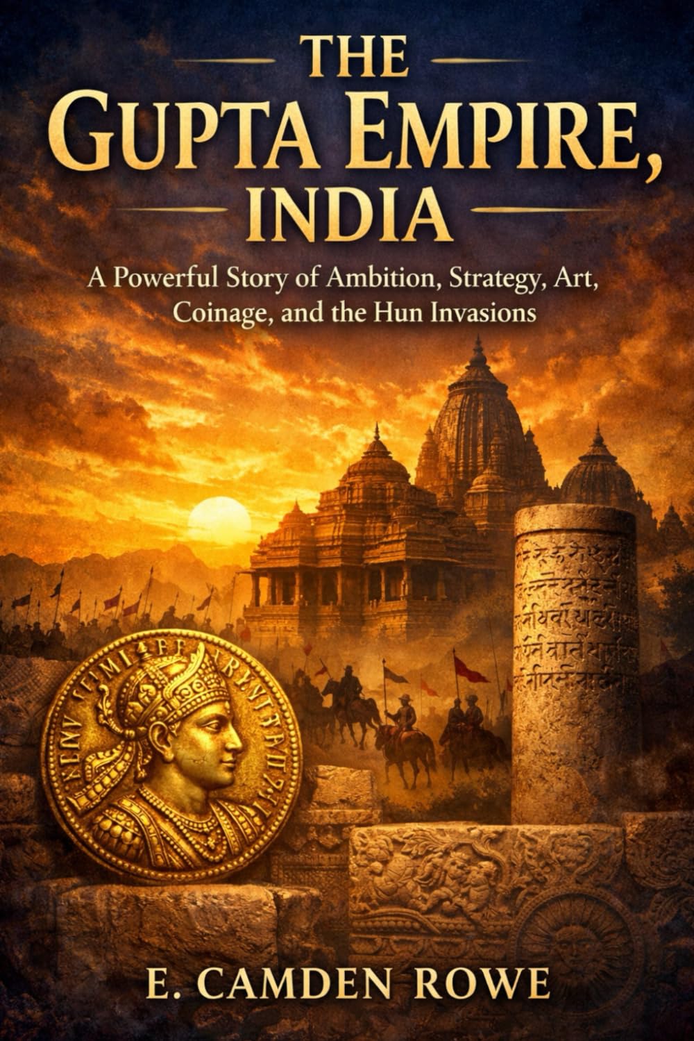 The Gupta Empire, India: A Powerful Story of Ambition, Strategy, Art, Coinage, and the Hun Invasion (Great Empires of India)