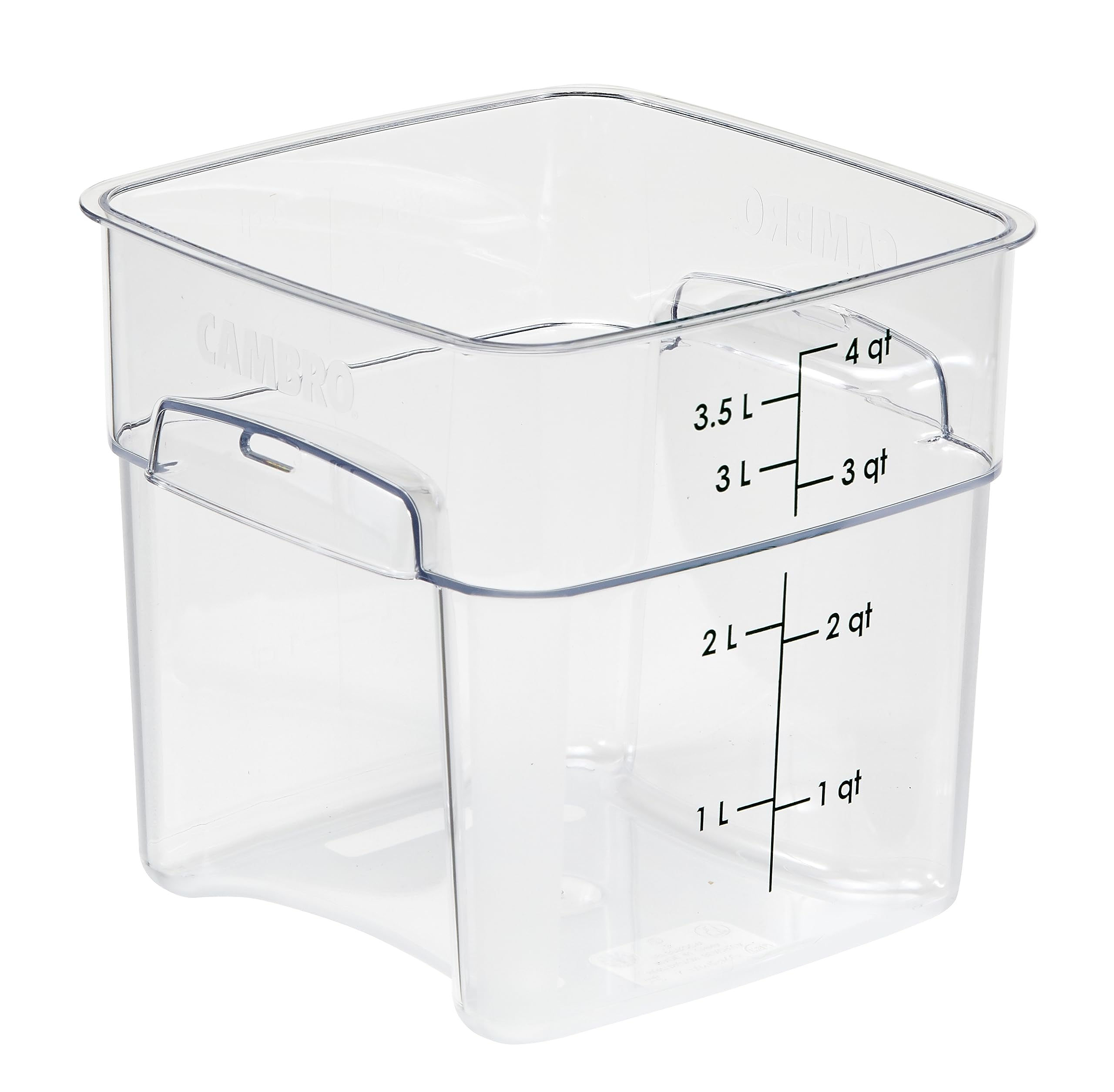 Cambro Container Square Polycarbonate - 3.8Ltr