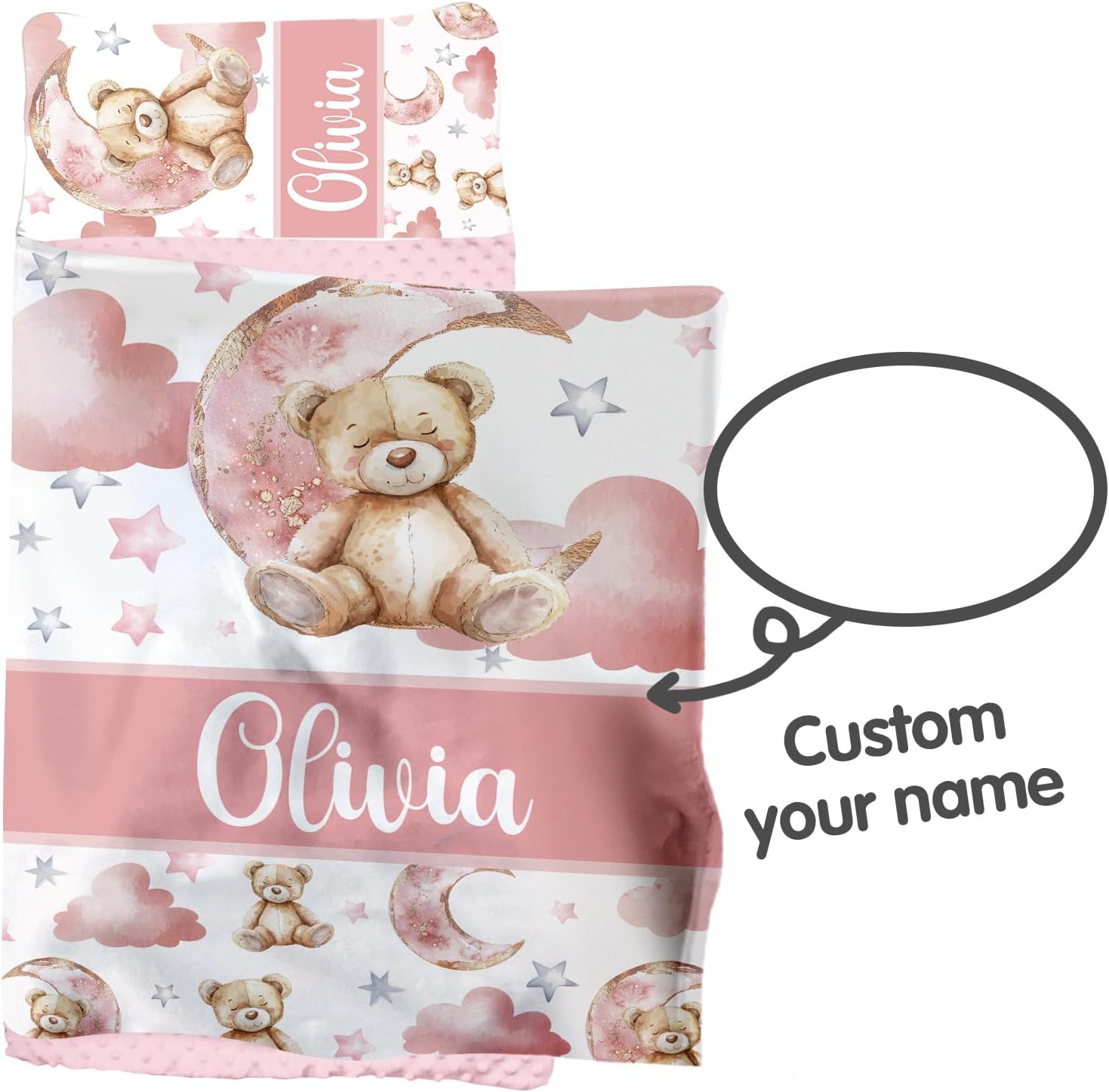 Personalized Elephant Nap Mat for Toddlers, Custom Floral Sleeping Bag with Nap Blanket, Pink Flower Theme Roll Up Mat