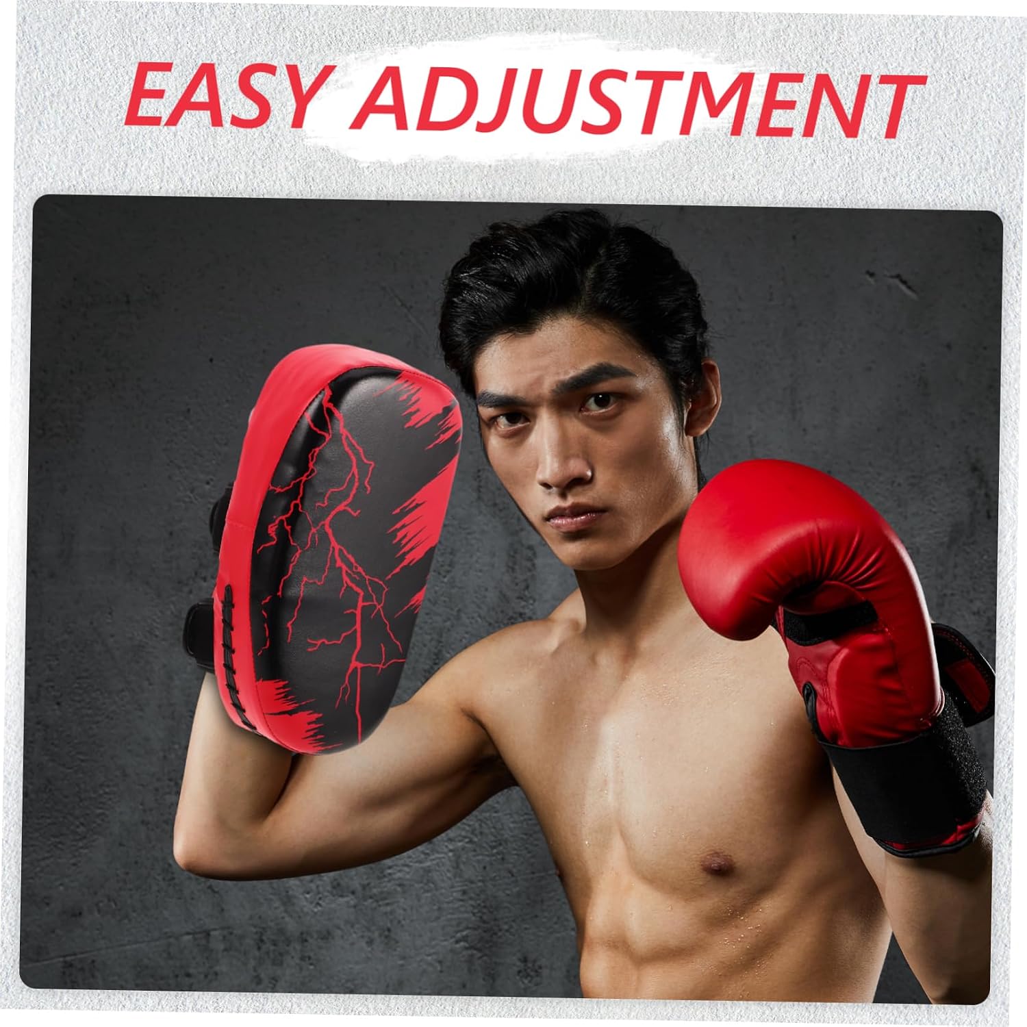 Kisangel Kickboxing Pads for Taekwondo Thai Training PU Striking Shield for Sparring Boxing Practice Durable Training Kick Pads Enhance Speed Reflexes