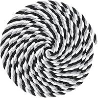 Vista 1 de West Coast Paracord - Cuerda de algodón natural trenzada de 3 hebras, 1/4, 1/2, 5/8, 3/4 y 1 pulgada de diámetro, 10, 25, 50, 100 pies