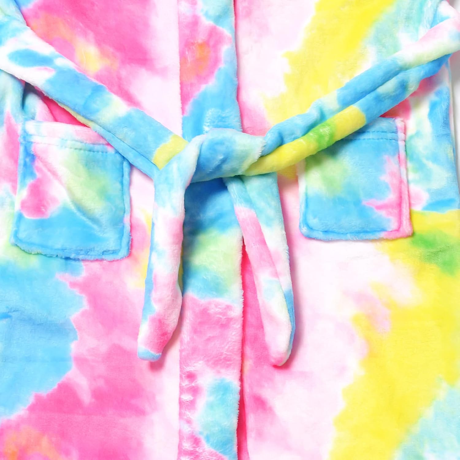 CHILDRENSTAR Girls Robe Kids Bathrobes Plush Soft Fleece Pajamas Sleepwear