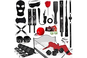 BDSM Toys for Sex Bondage, BDSM Kit Couple Sex Toys, Sex Bed Straps Restraints Set
