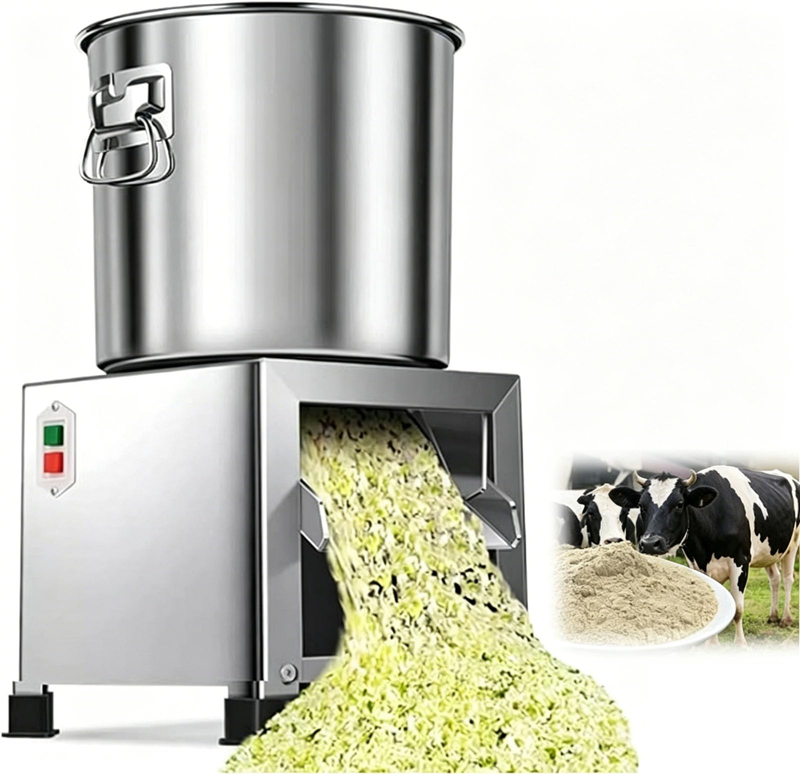Hachoir à légumes électrique commercial ZTGL 1000W pour volailles
