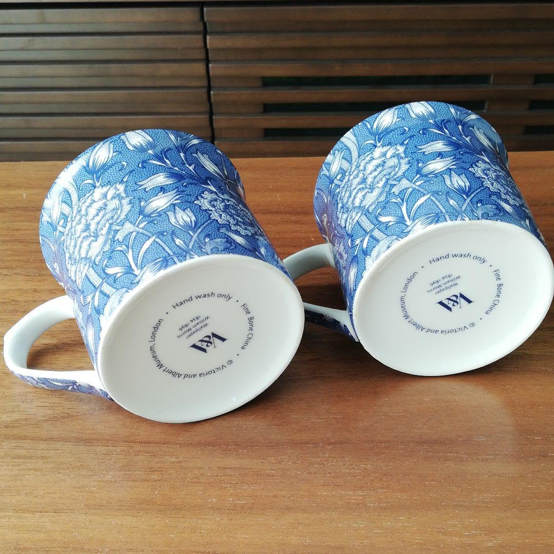 Amazon | ウィリアムモリス マグカップ カップ コップ 陶器 花 