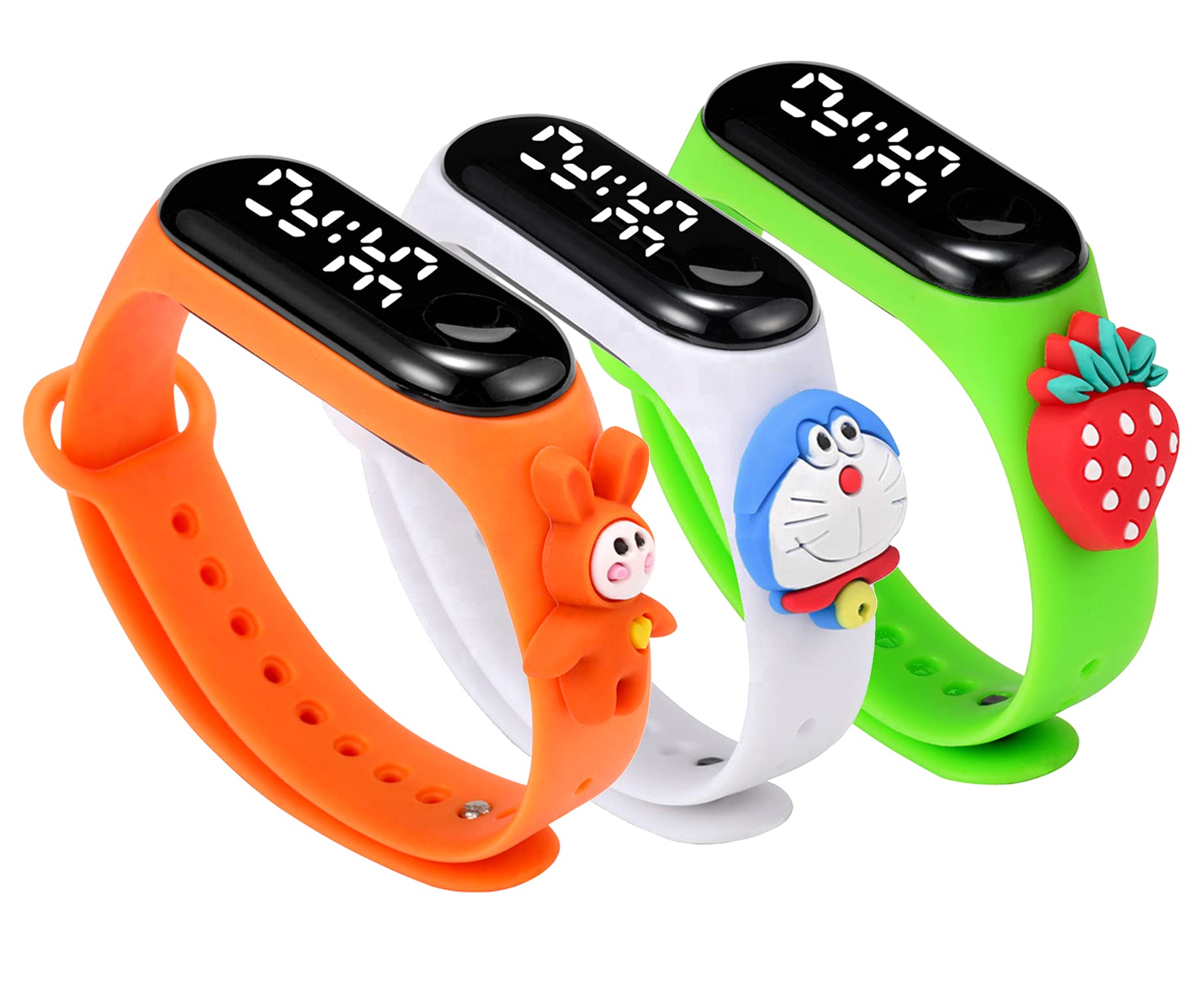 Time Up Digital Dial Independence Day Special Tricolor Gift Watches for Boys & Girls -M3-TRI-OWG (B09BCXX1Q9) Amazon Price History, Amazon Price Tracker