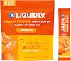 Liquid I.V.® Hydration Multiplier Immune Support - Tangerine | Electrolyte Powder Drink Mix | 1 Pack 14 Servings