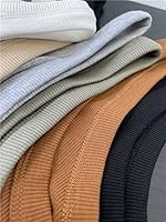 Vista 4 de GEMBERA Camiseta sin mangas para mujer, cuello alto, casual, básica, de algodón, acanalada, ajustada