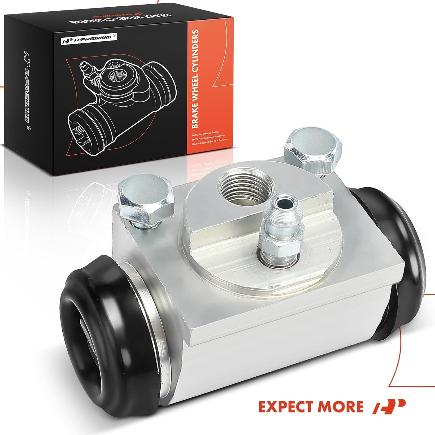 A-Premium Rear Driver or Passenger Drum Brake Wheel Cylinder Compatible with Select Ford Models - Transit Connect 2010 2011 2012 2013, Replace# 2T1Z2261B