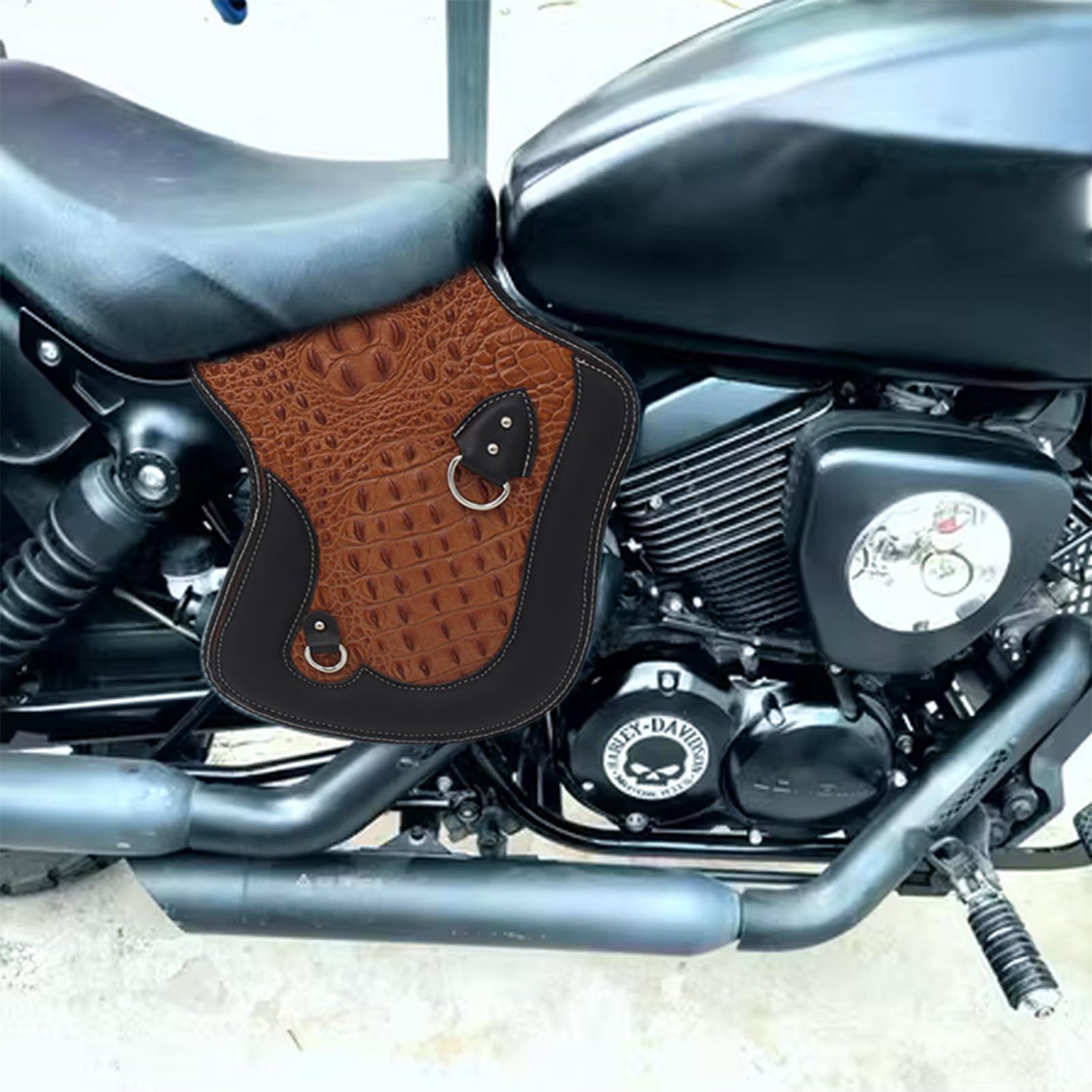 Protector de silenciador para piernas, protección contra quemaduras para | moto, para mayor seguridad en la conducción