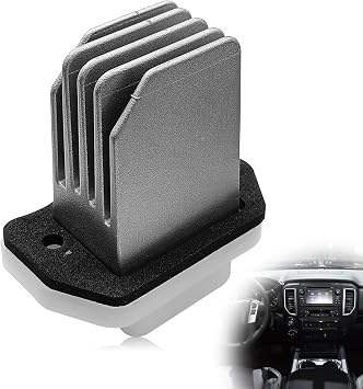 HVAC Heater Blower Motor Resistor- Compatible with Nissan & Infiniti - Nissan Rogue Pathfinder Sentra Maxima Titan NV1500 NV3500 NV2500 G20 I30 JX35 Q45 Replace# 277614BA0A, 27761-70T03