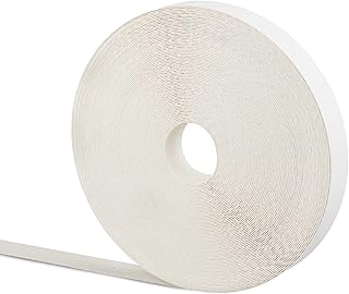 White Edge Banding 3/4" X 25 ft roll of Melamine Edge Banding – Pre-Glued Edge Banding – Easy Application – Flexible and D...