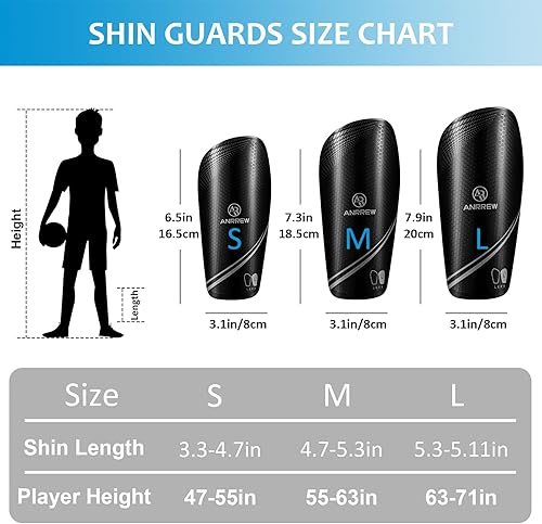 Miniatura 6 de Espinilleras de fútbol con mangas. Para niños, jóvenes y adultos, espinilleras superligeras, equipo protector de fútbol
