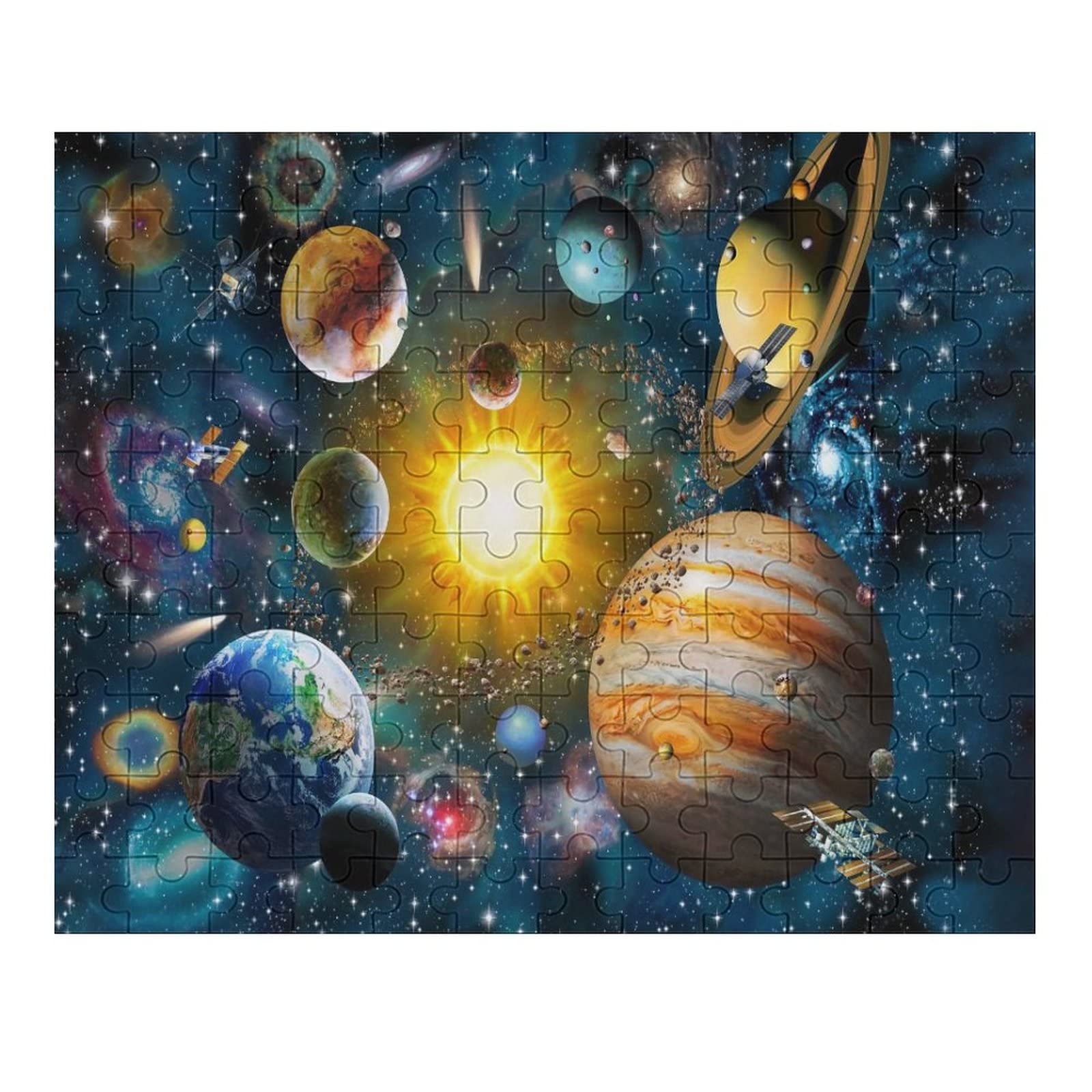 Buy Solar System Universe Space Wooden Jigsaw Puzzles for Kids