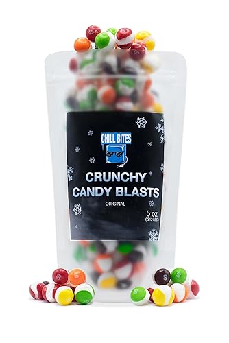 Chill Bites Skittles liofilizados (original) - Skittles gourmet liofilizados de caramelo 5 onzas