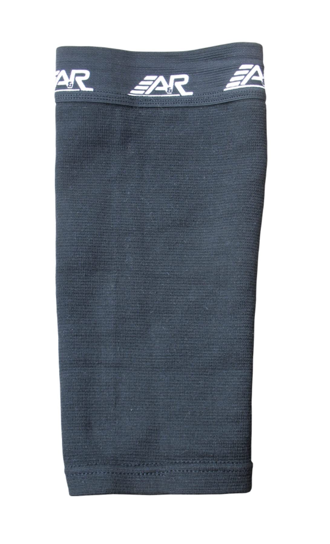 A&R Collectibles Shin Sleeve, XL, Black for Hockey