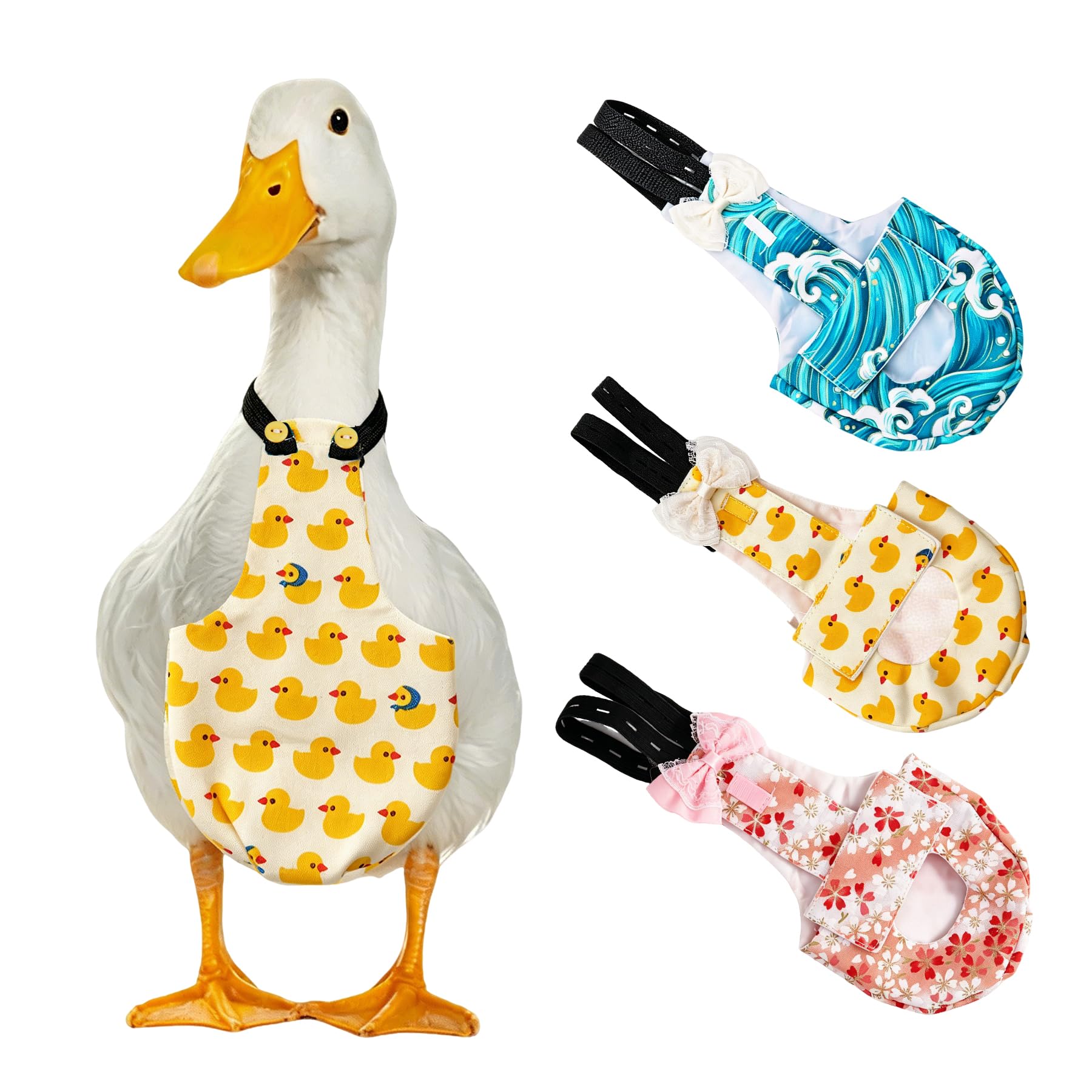 Adjustable Diaper for Pet Geese, Pet Ducks and Pet Chickens