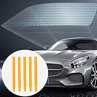 Vista 2 de VICASKY 10 calcomanías raspadoras para ventana de automóvil, cuchillas raspadoras de plástico, escobilla de goma para escobilla de vidrio