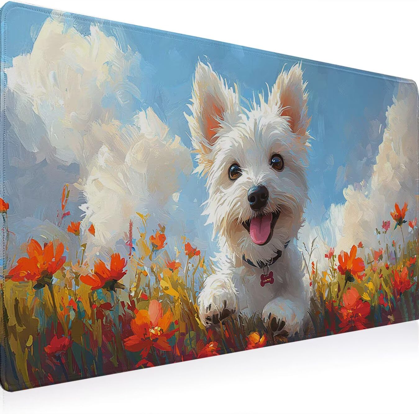 Podkładka pod mysz, podkładka pod mysz XXL 1200 x 600 mm podkładka pod mysz dla graczy, wodoodporna gumowa podstawa, duża podkładka pod mysz do gier na biurko zszyte krawędzie wodoodporna