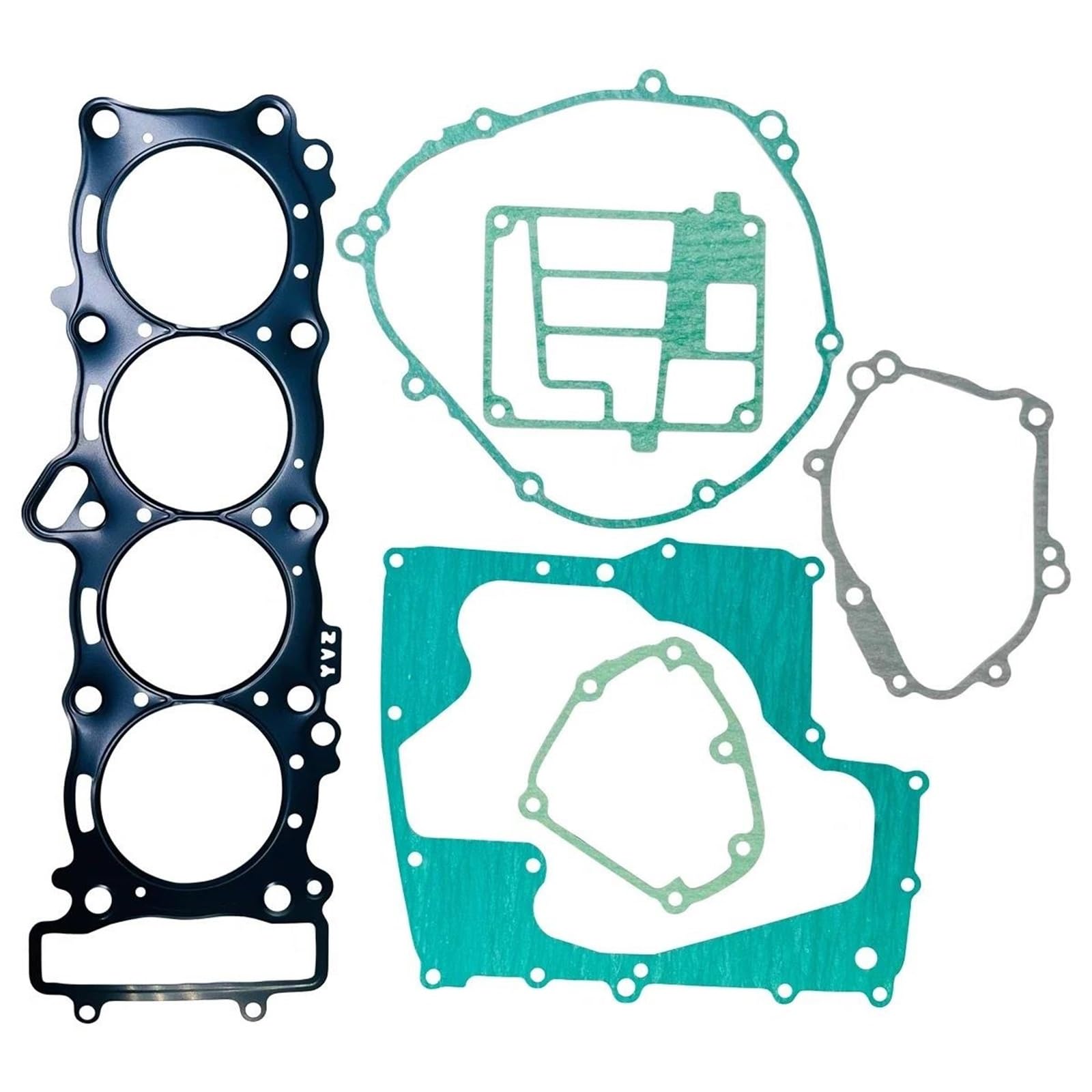 Kit riparazione guarnizioni Accessori Moto Testata Cilindro Coperchio Coperchio Coppa Olio Kit Guarnizioni Set Per Yamaha Per YZFR1 2004-2006
