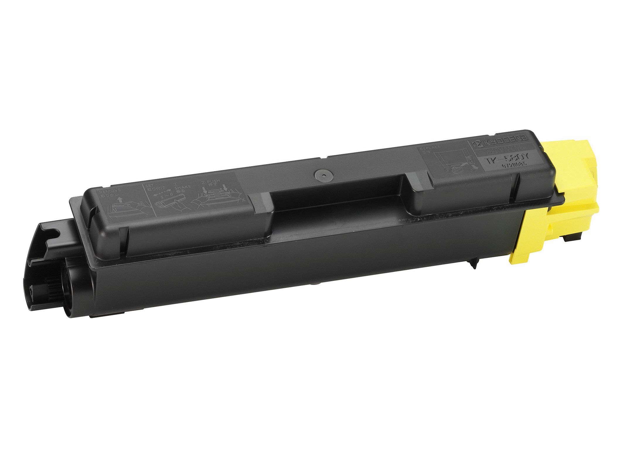 KYOCERAToner Cartridge TK-580 Y - YELLOW - 2.800 Pages Standard Capacity Genuine Premium Printer Toner - 1T02KTANL0 - T2KTANL0 - for FS-C5100DN / FS-C5150DN / ECOSYS P6021cdn