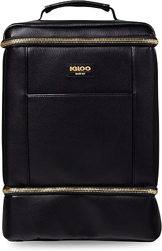 Igloo Bolsas enfriadoras aisladas de piel de lujo premium