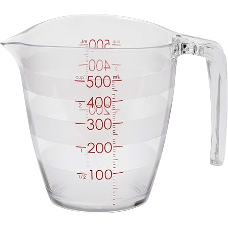 Amazon Co Jp 和平フレイズ 調理器具 計量カップ ジー クック 500ml シルバーローズ 食洗器対応 日本製 Gc 261 ホーム キッチン