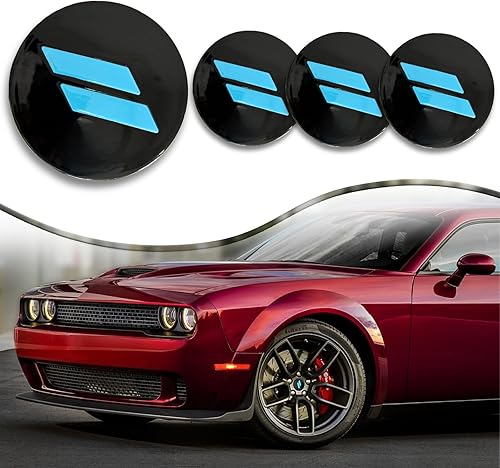 Miniatura 7 de 4 tapas centrales de rueda de 2.5 pulgadas para Dodge Charger Durango Dart 2015-2020 JeepChrysler