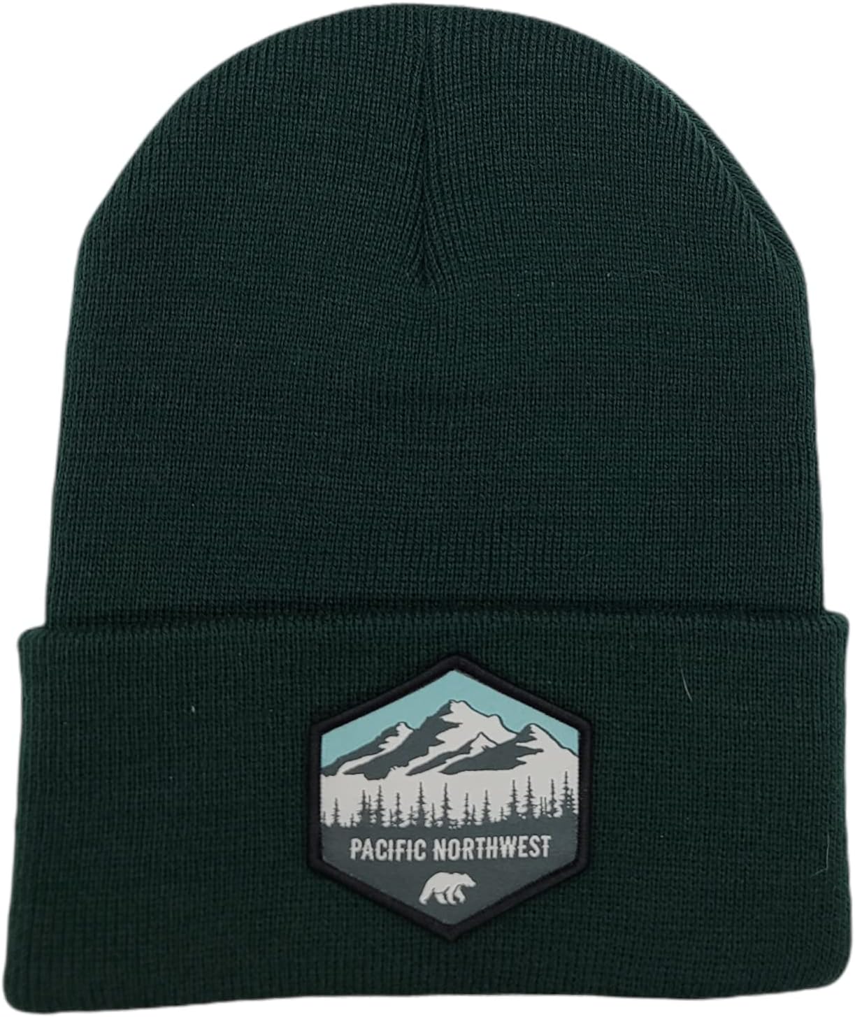Pacific Northwest Beanie with Pacific Northwest Woven Patch (Unisex)